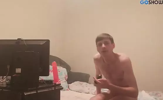 Intense Queer Dildo Action and Self Pleasure